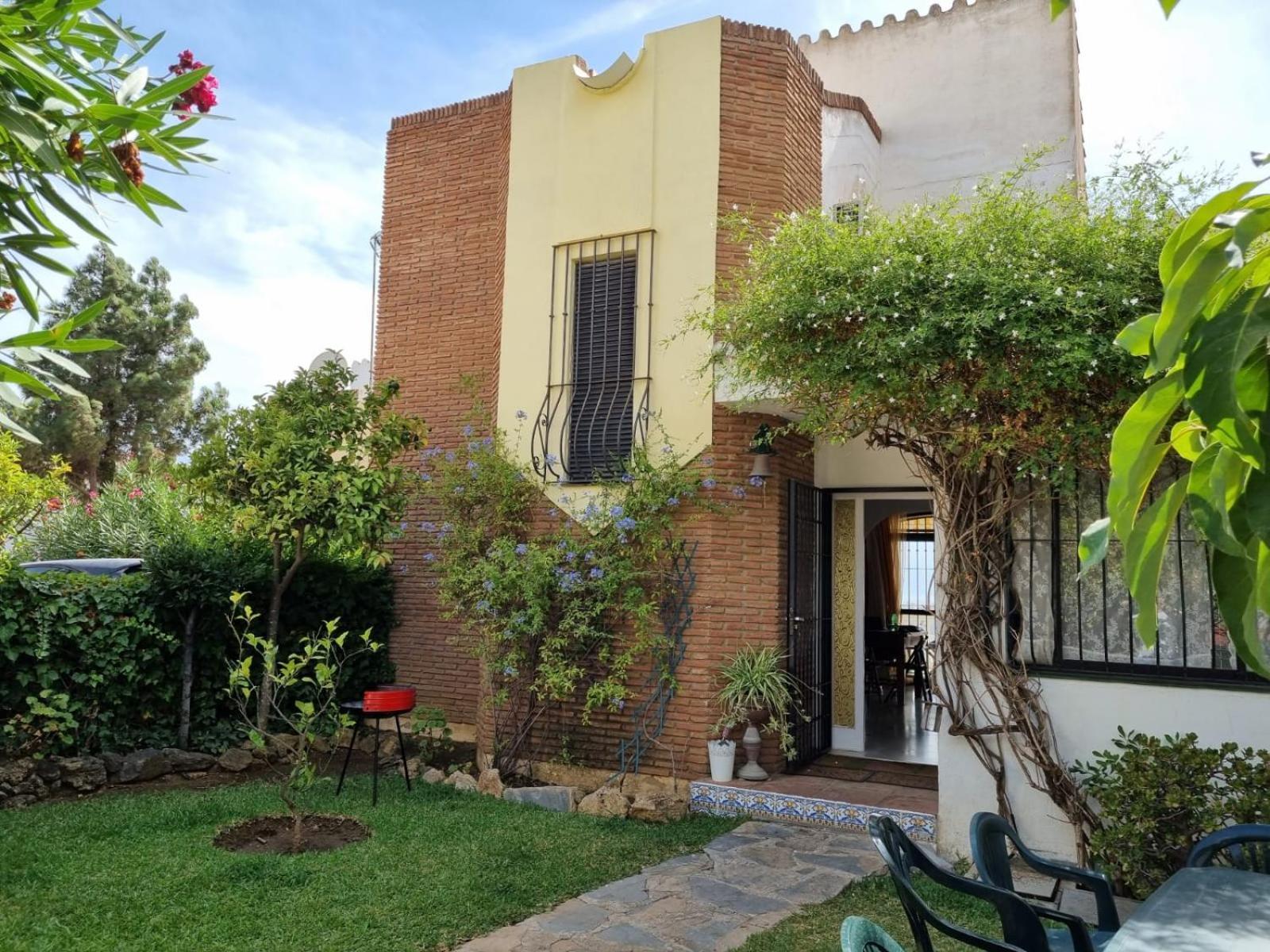 Villa Casa Vistas Del Mar Sitio de Calahonda Exterior foto
